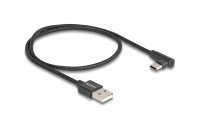 Delock USB 2.0-Kabel USB A - USB C gewinkelt 0.5 m