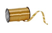 Spyk Kräuselband Poly Glatt 7 mm x 20 m, Gold