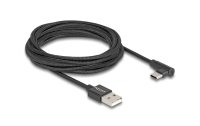 Delock USB 2.0-Kabel USB A - USB C gewinkelt 3 m
