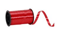 Spyk Kräuselband Poly Glatt 7 mm x 20 m, Rot