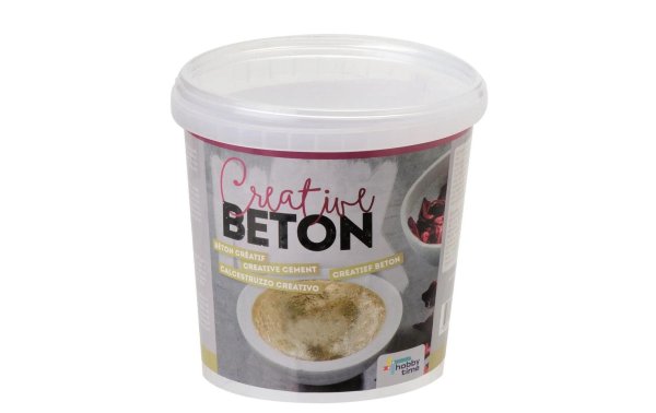 Glorex Kreativ-Beton Creative-Beton 1.5 kg Grau