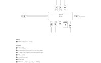 Dicota Dockingstation USB-C 8-in-1 PD 100W