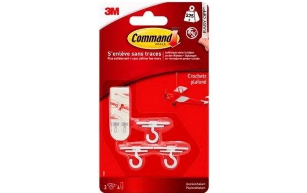 Command Deckenhaken Command Weiss, 225 g