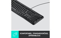 Logitech Tastatur K120 CH-Layout, kabelgebunden