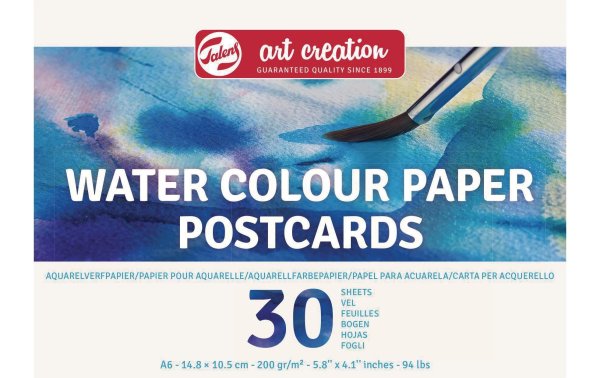 Talens Aquarellblock Postcards 105 x 148 mm