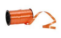 Spyk Kräuselband Poly Glatt 7 mm x 20 m, Orange