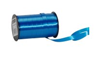 Spyk Kräuselband Poly Glatt 7 mm x 20 m, Blau