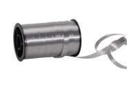 Spyk Kräuselband Poly Glatt 7 mm x 20 m, Silber