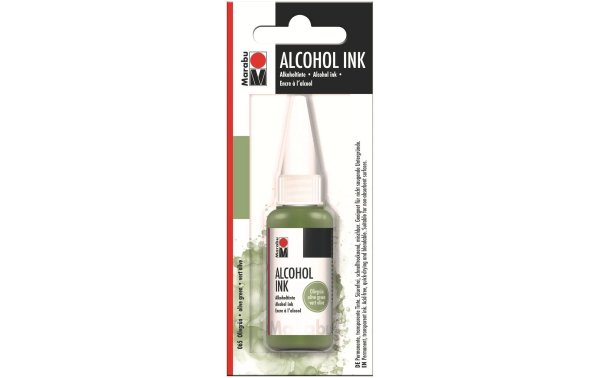 Marabu Alkoholtinte Ink Olivegrün, 20 ml