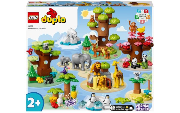 LEGO® DUPLO® Wilde Tiere der Welt 10975