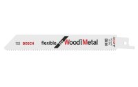 Bosch Professional Säbelsägeblatt S 922 HF Flexible Wood and Metal, 100 Stück