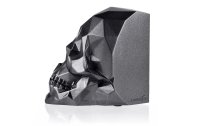 concrette Buchstütze Totenkopf Schwarz glanz