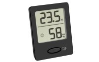 TFA Dostmann Thermo-/Hygrometer Digital Schwarz