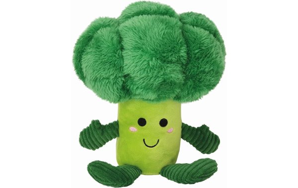 Nobby Hunde-Spielzeug Plüschgemüse Broccoli, 25 cm, Grün