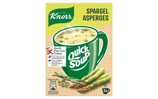 Knorr Quick Soup Spargel 3 Portionen