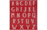 Creativ Company Schablonen Siebdruck Alphabet, 1 Stück