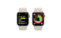 Apple Watch Series 9 41 mm LTE Alu Polarstern Sport S/M