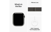 Apple Watch Series 9 41 mm LTE Graphit Milanaise Loop