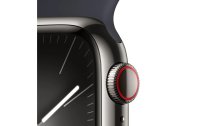 Apple Watch Series 9 41 mm LTE Graphit Sport Mitternacht M/L