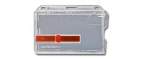 Diverse Ausweishalter S5 mit 1 Roten Schieber 10 Stück