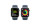 Apple Watch Series 9 45 mm LTE Silber Sport Sturmblau S/M