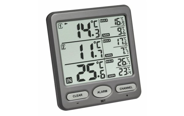 TFA Dostmann Funk-Thermometer TRIO