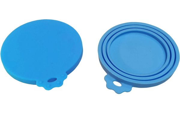 Nobby Dosendeckel Silikon, Ø 9 cm, Blau