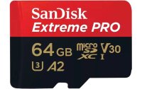 SanDisk microSDXC-Karte Extreme PRO 64 GB