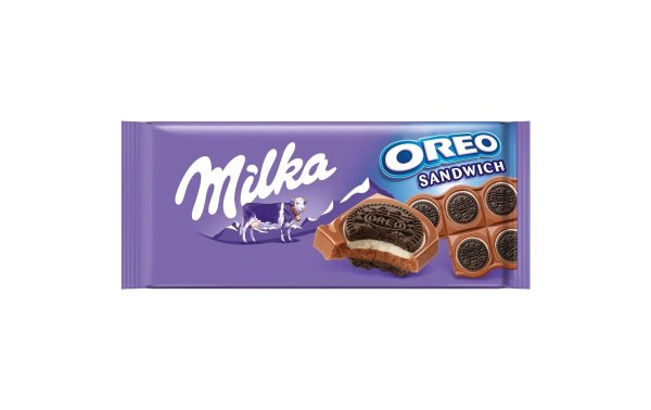 Milka Tafelschokolade Oreo Sandwich 92 g