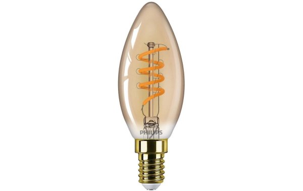 Philips Professional Lampe MAS VLE LEDCandle D 2.5-15WE14 B35 GOLD SP G