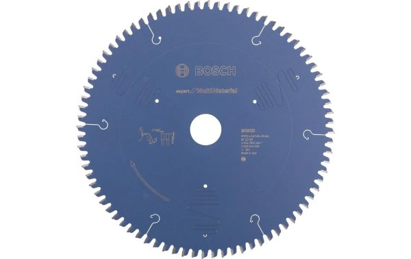 Bosch Professional Kreissägeblatt Expert for Wood, 250 x 30 x 2.4 mm, Z 80