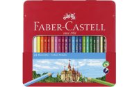 Faber-Castell Farbstifte Hexagonal 24er Metalletui