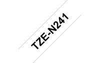 Brother Beschriftungsband TZe-N241 Schwarz auf Weiss