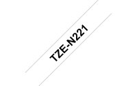 Brother Beschriftungsband TZe-N221 Schwarz auf Weiss