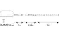 Paulmann LED-Stripe SimpLED Motion RGB, 10 m Set