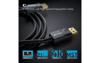sonero Kabel 4K Displayport 1.2 Stecker <-> Stecker, 4K/60Hz, 3 m