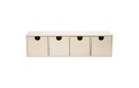 Creativ Company Holzartikel Box mit Schubladen 1 Stück