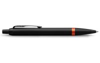 Parker Kugelschreiber IM Vibrant Medium (M), Schwarz/Orange