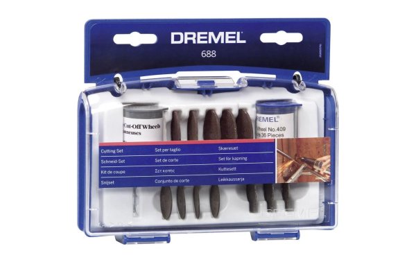 Dremel Zubehörset 688 Zubehörbox Schneiden, 59 Teile