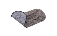 Dogs smarter by design Handtuch Dirty Dog Shammy Towel Grau