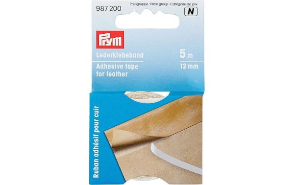 Prym Lederklebeband 5 m x 12 mm