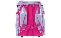 Funki Schulrucksack Slim-Bag Pink Flowers inkl. Regenschutz