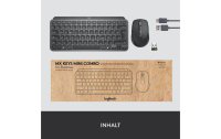 Logitech Tastatur-Maus-Set MX Keys Mini Combo for Business