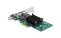 Delock Netzwerkkarte 2x 1Gbps, i82576 PCI-Express x4