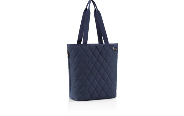 Reisenthel Tasche Classic Shopper M Rhombus Midnight Gold