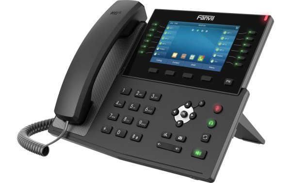 Fanvil Tischtelefon X7C Schwarz