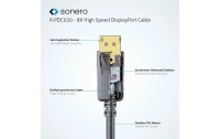 sonero Kabel 8K Displayport 1.4 Stecker <-> Stecker, 8K/60Hz, 5 m