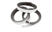 supermagnete Magnetband 10 mm x 1 m,  Weiss