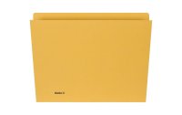 Biella Einlagemappe A4 240 gm², 100 Stück, Gelb