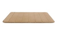 Wenko Badteppich Memory Foam 50 x 80 cm, Sand